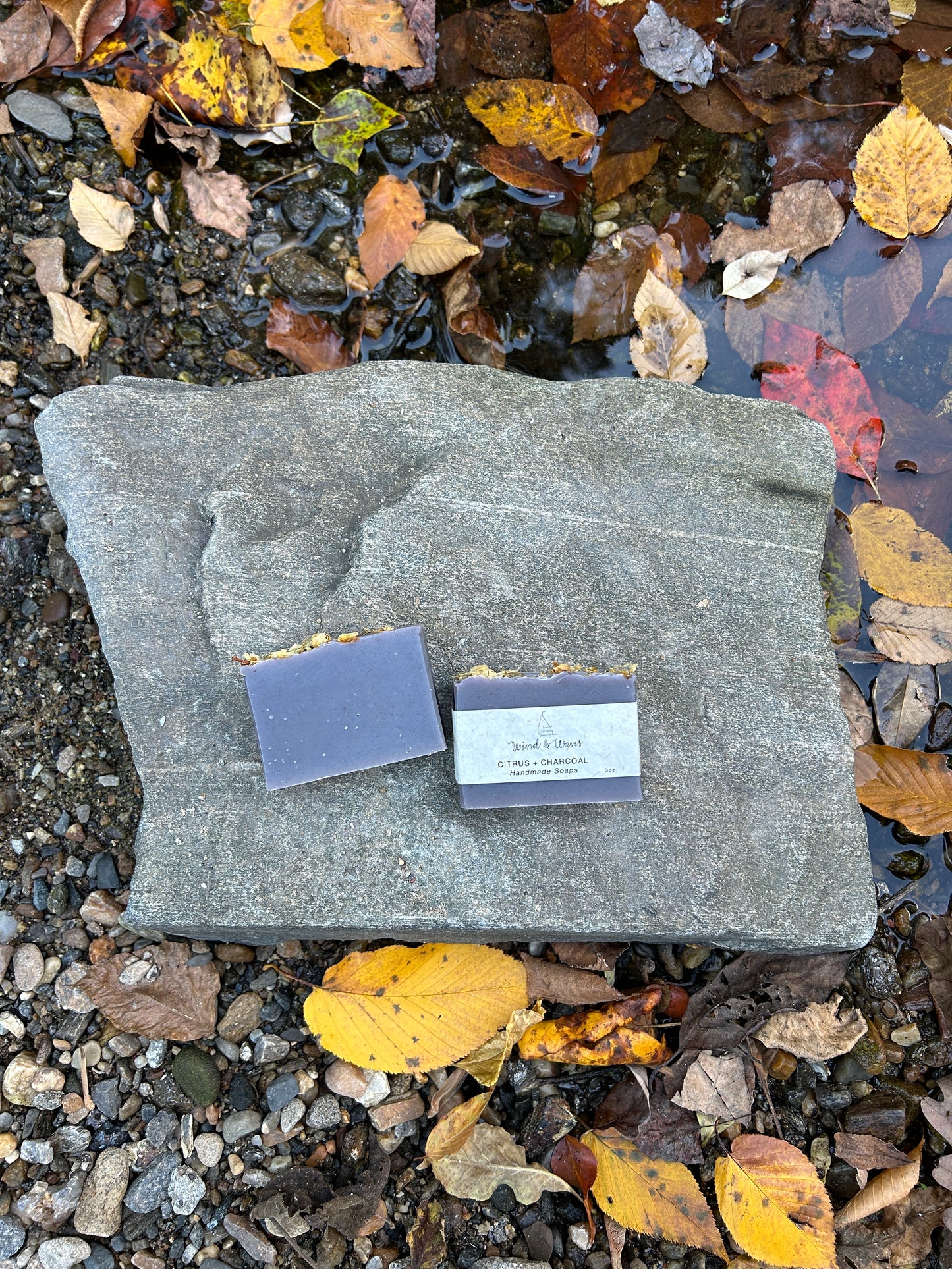 CITRUS + CHARCOAL SOAP